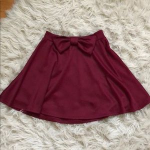 Bow skirt